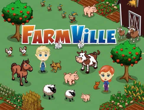 FarmVille - One of the most popular games on Facebook