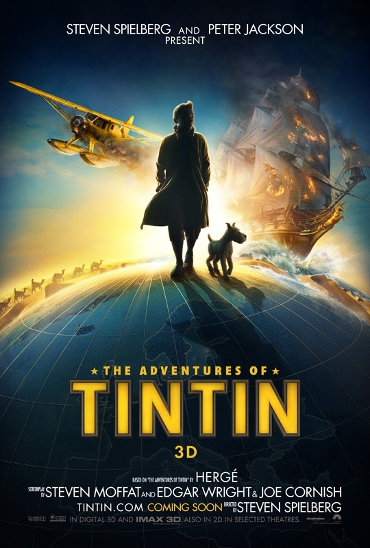 The Adventures of TinTin Film Poster