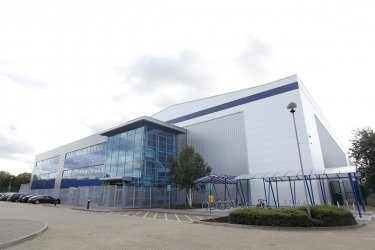 Sony's newly rebuilt distribution centre at Enfield, London