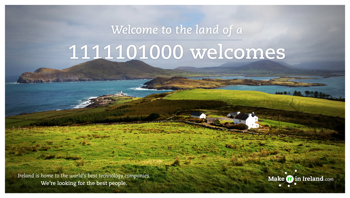 Make IT in Ireland - welcomes